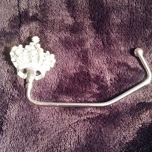 Crown jeweled Purse Holder